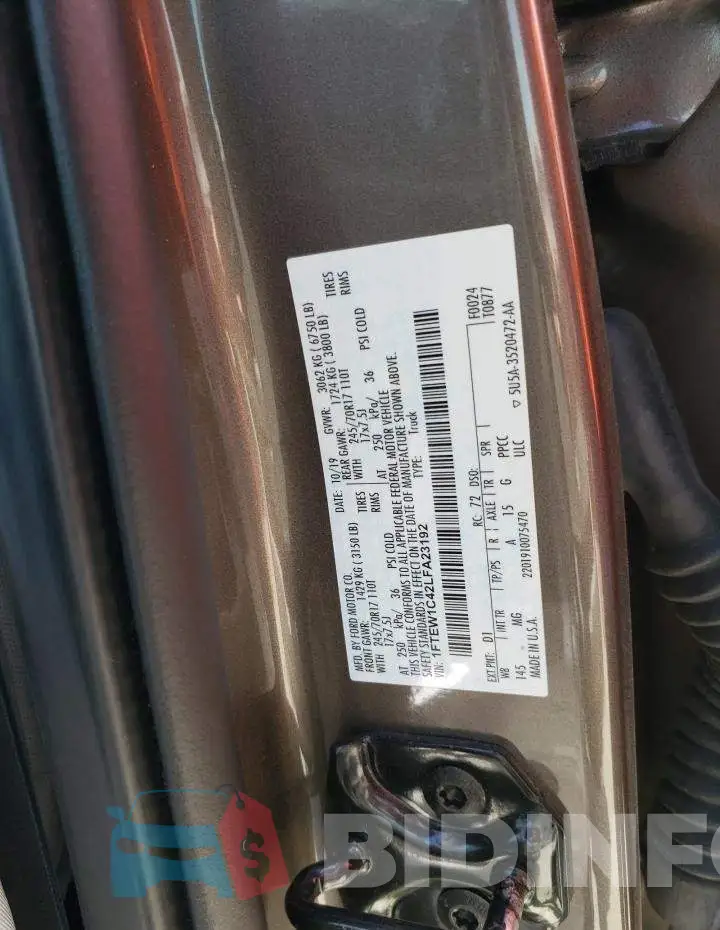 1FTEW1C42LFA23192 Photo# 12