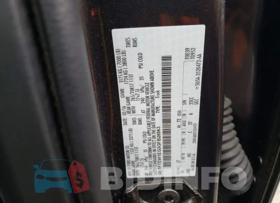 1FTEW1EG3GFB28563 Photo# 12