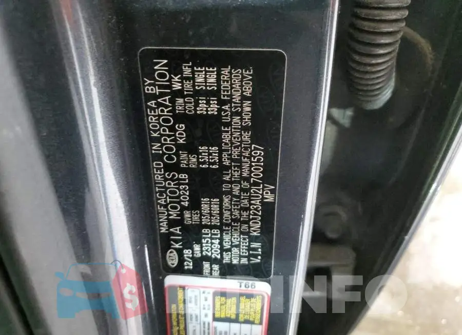 KNDJ23AU2L7001597 Photo# 14