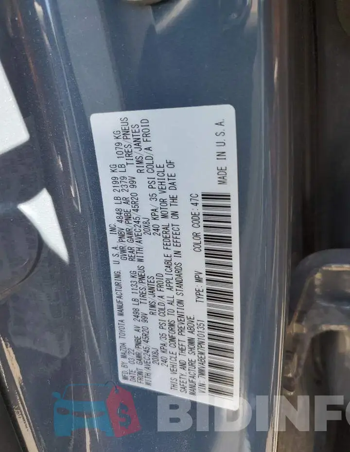 7MMVABEM7PN101351 Photo# 12