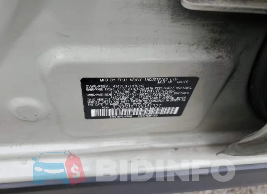 JF2GPADC1GH341327 Photo# 13