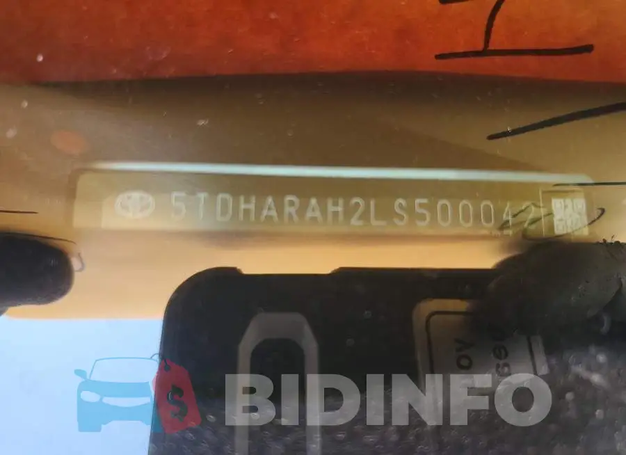 5TDHARAH2LS500042 Photo# 13