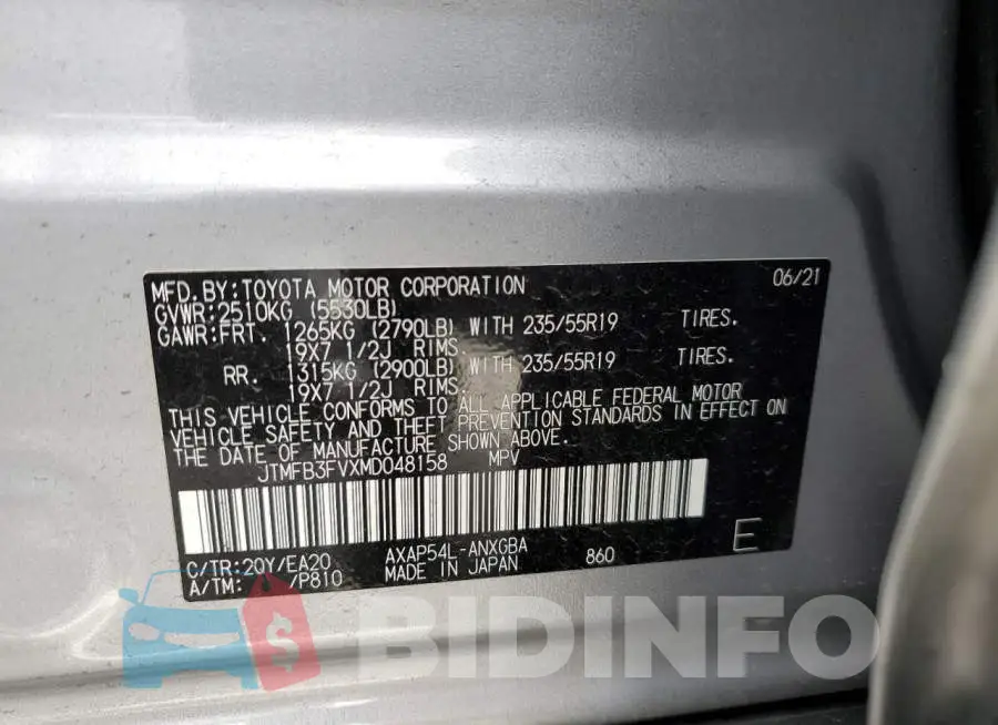 JTMFB3FVXMD048158 Photo# 12