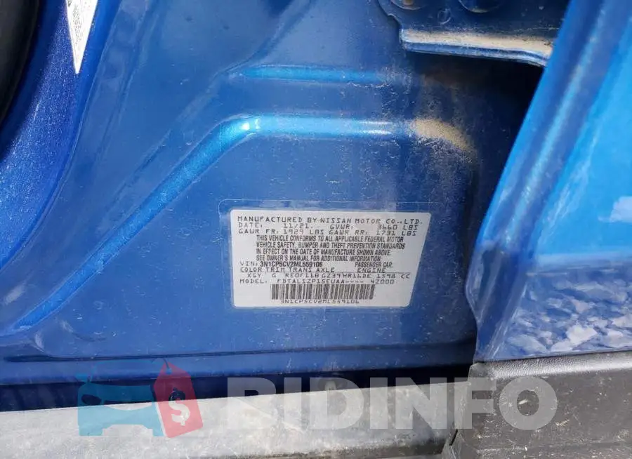 3N1CP5CV2ML559106 Photo# 13