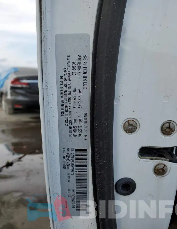 2C3CDZFJ3KH708574 Photo# 12