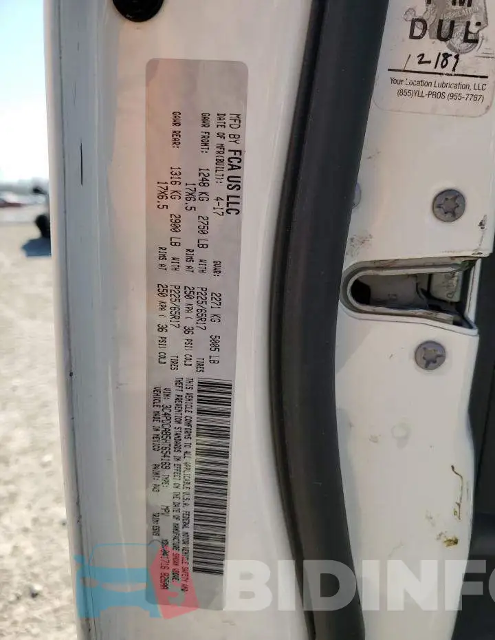3C4PDCAB5HT654169 Photo# 14
