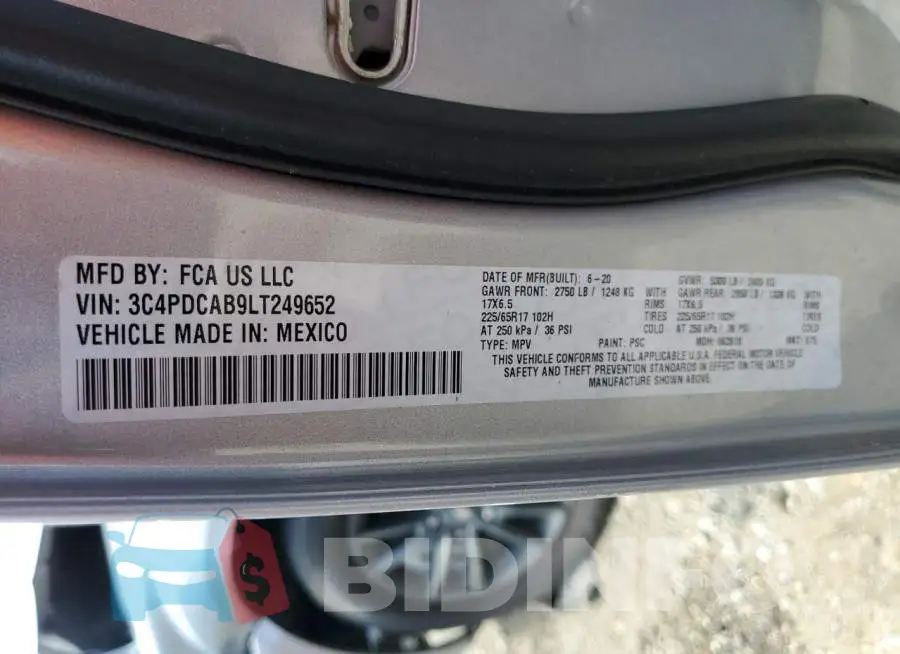 3C4PDCAB9LT249652 Photo# 13