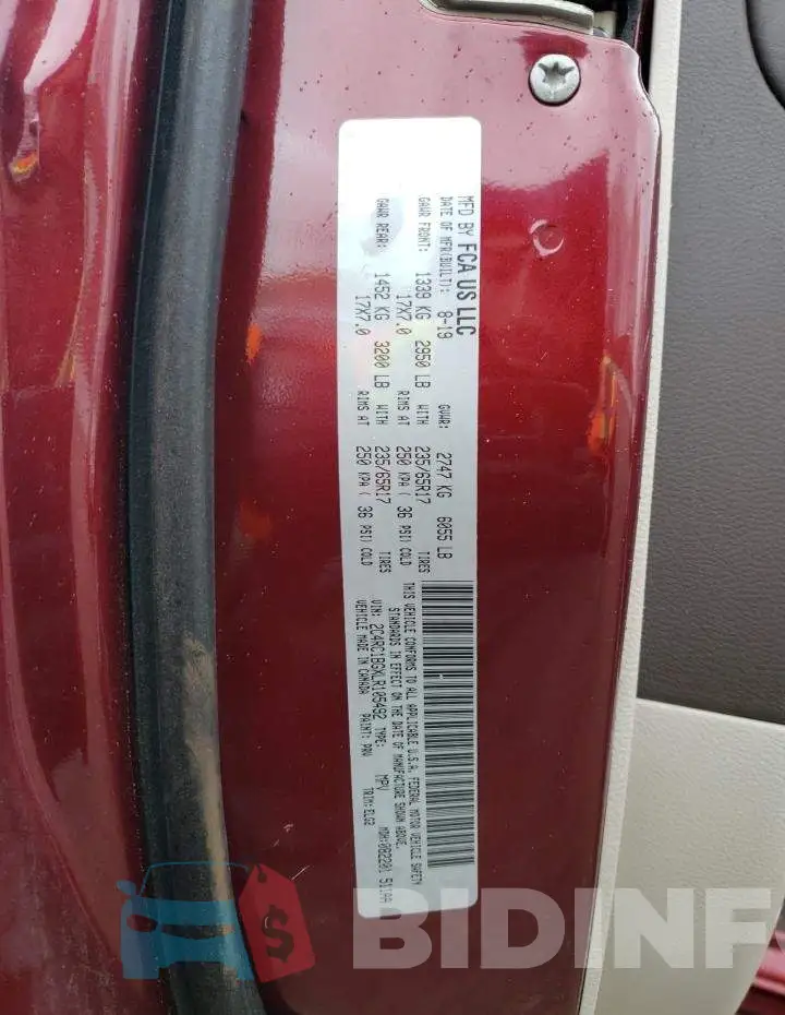 2C4RC1BGXLR105492 Photo# 13