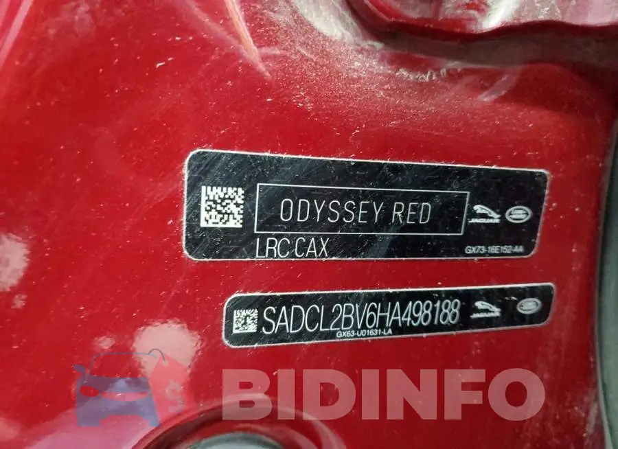 SADCL2BV6HA498188 Photo# 14