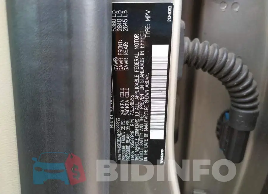 YV4902DZ4E2532856 Photo# 12