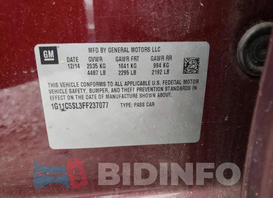1G11C5SL3FF237077 Photo# 12