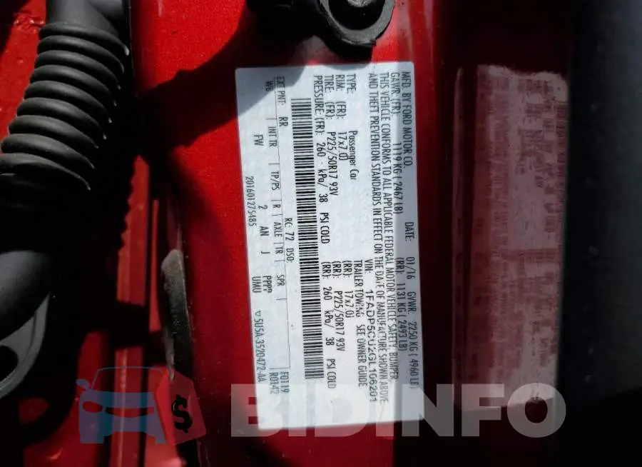 1FADP5CU2GL106201 Photo# 12