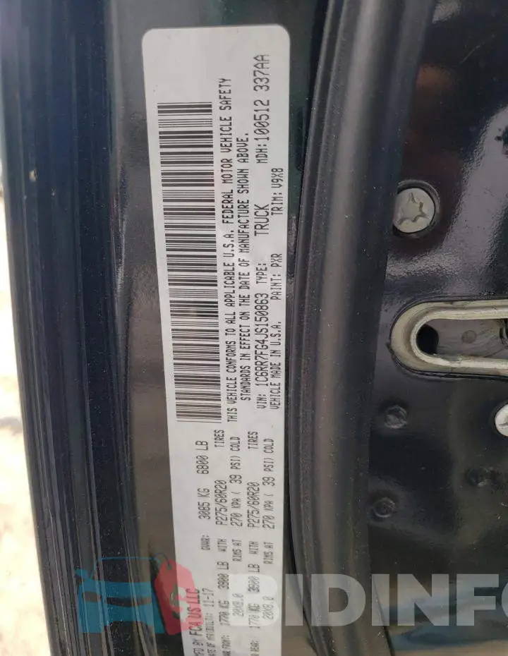 1C6RR7FG4JS150863 Photo# 12