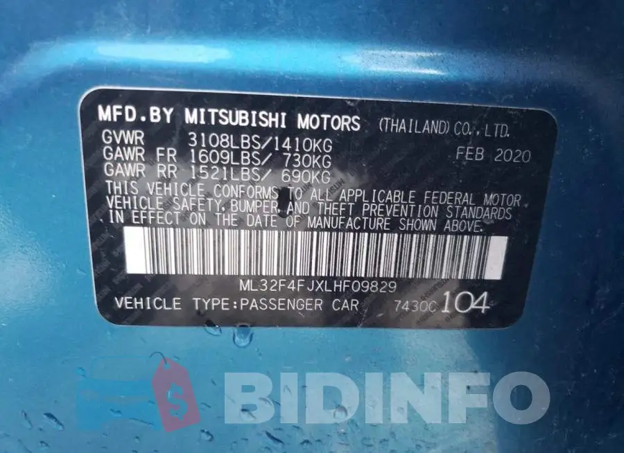 ML32F4FJXLHF09829 Photo# 12