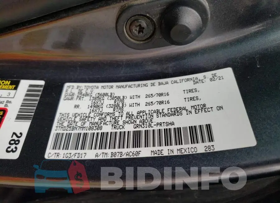 3TMDZ5BN7MM108308 Photo# 12