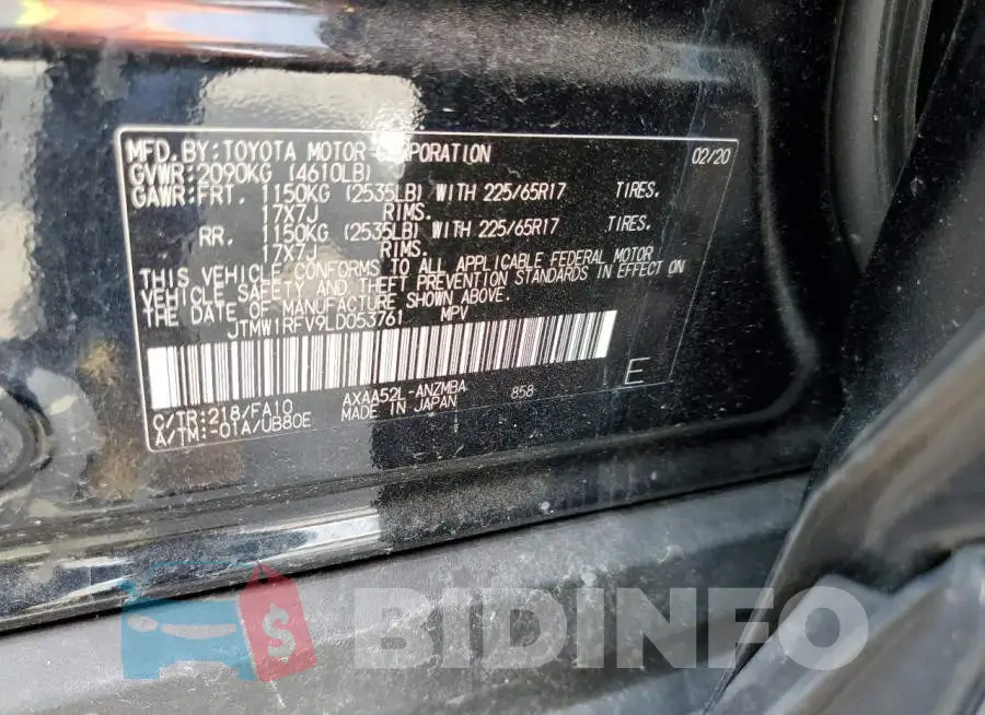 JTMW1RFV9LD053761 Photo# 13