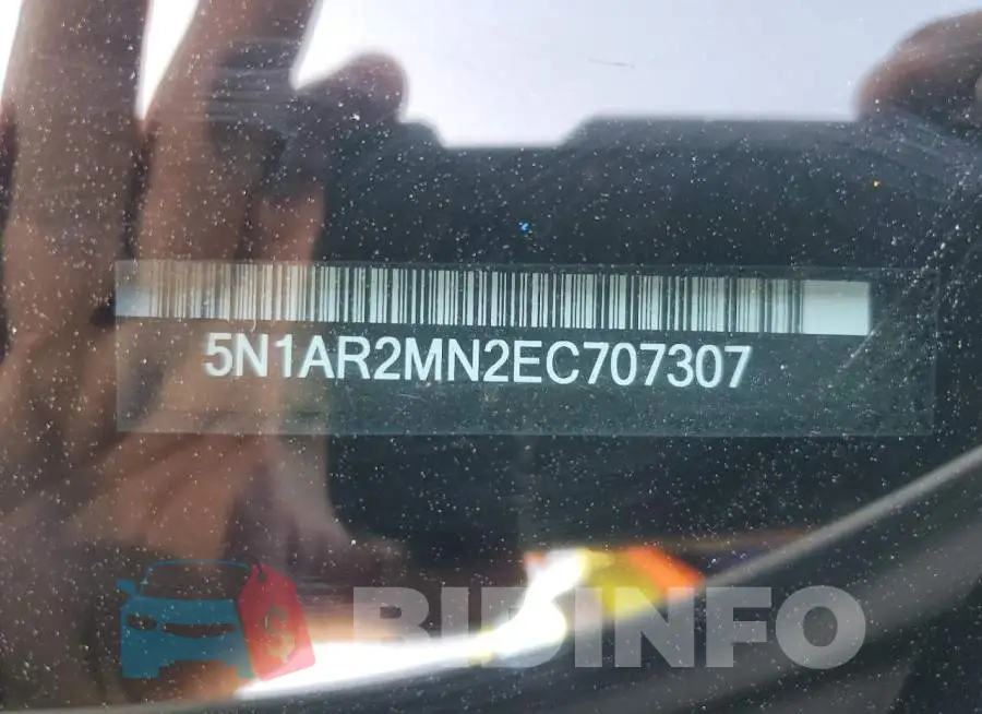 5N1AR2MN2EC707307 Photo# 12