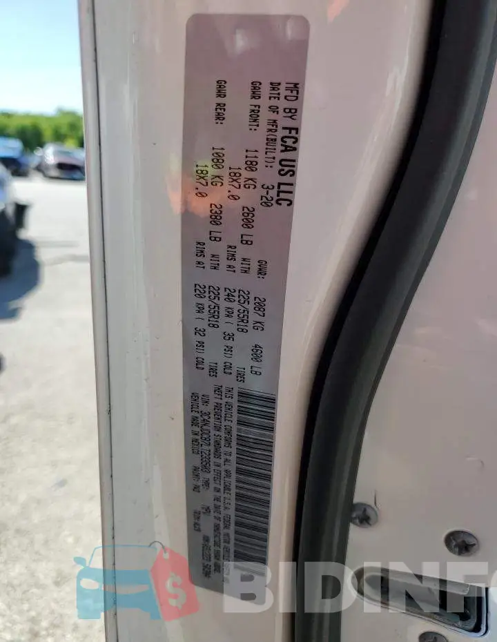 3C4NJDCB7LT233503 Photo# 13