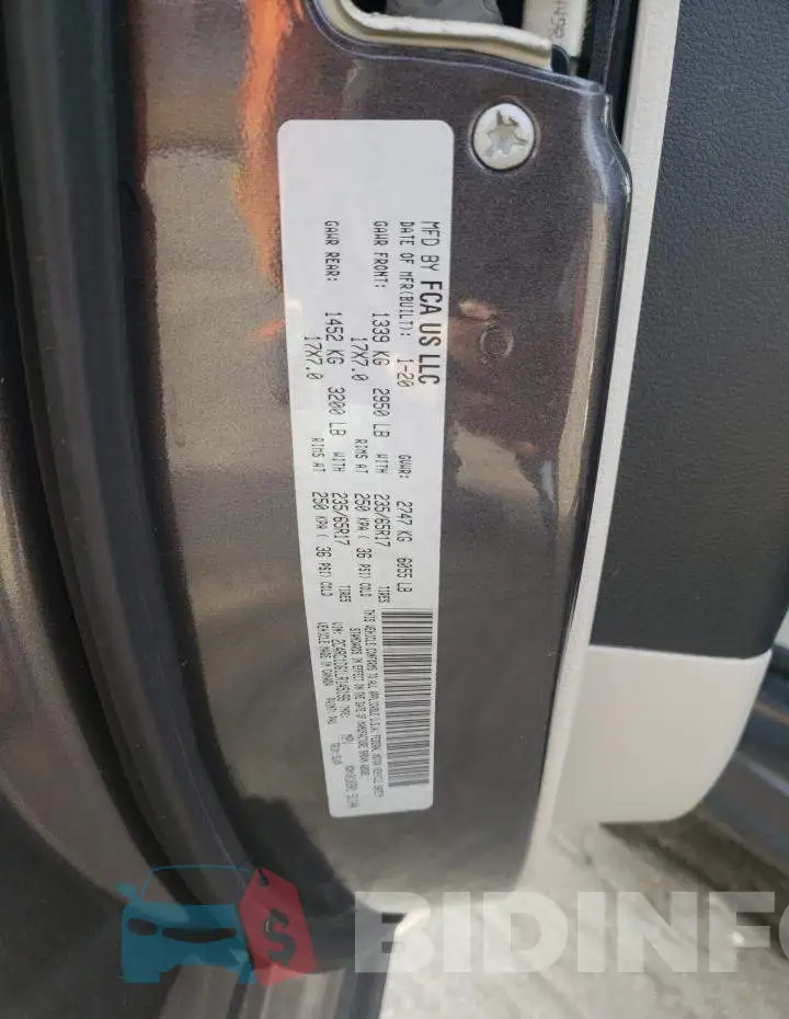 2C4RC1DG1LR145196 Photo# 13