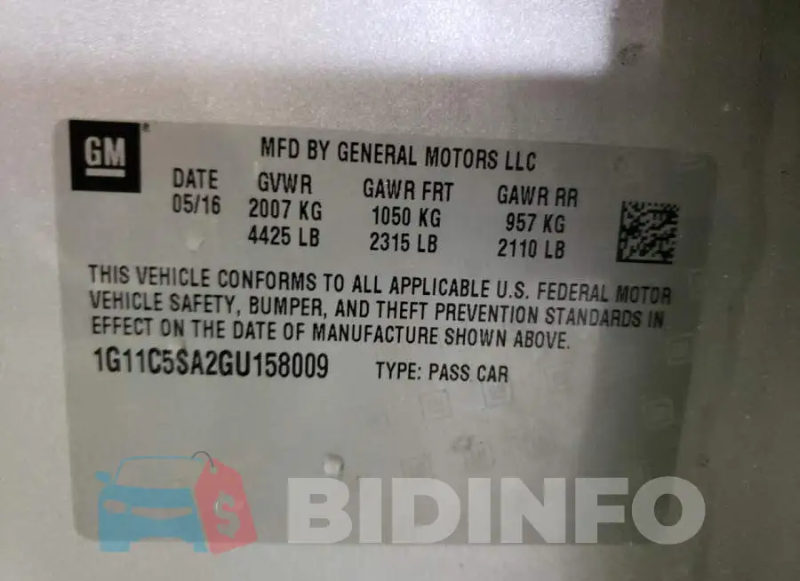1G11C5SA2GU158009 Photo# 12