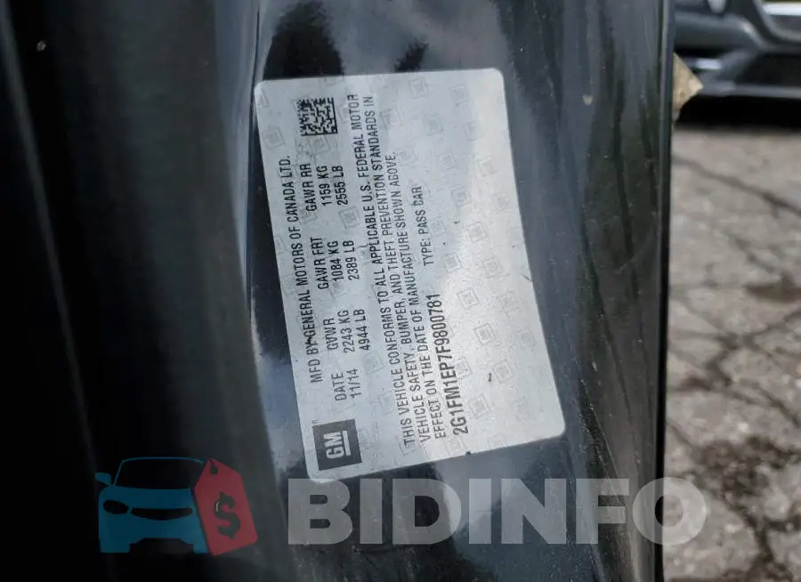 2G1FM1EP7F9800781 Photo# 12