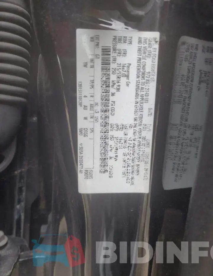 1FADP3F21GL228109 Photo# 12