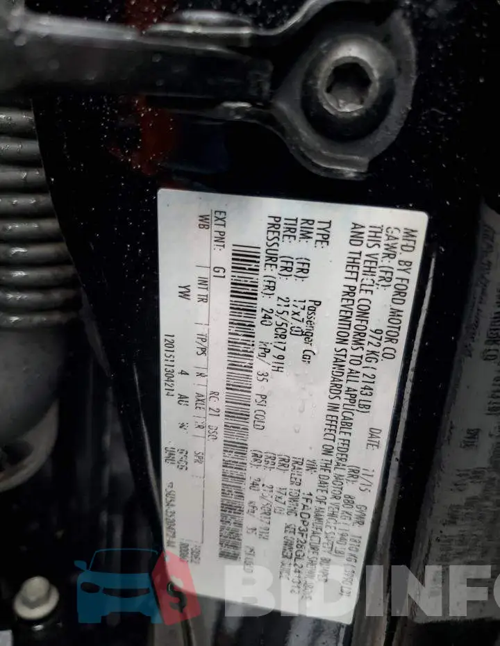 1FADP3F28GL241312 Photo# 12