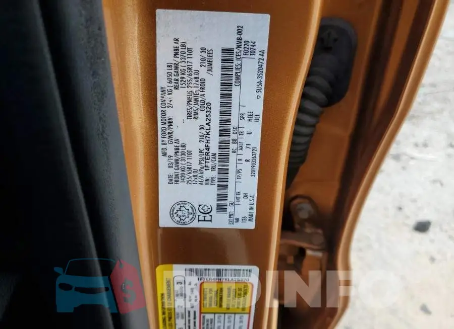 1FTER4FH7KLA25320 Photo# 12
