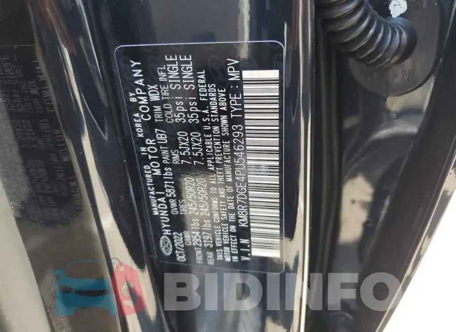 KM8R7DGE4PU546293 Photo# 14