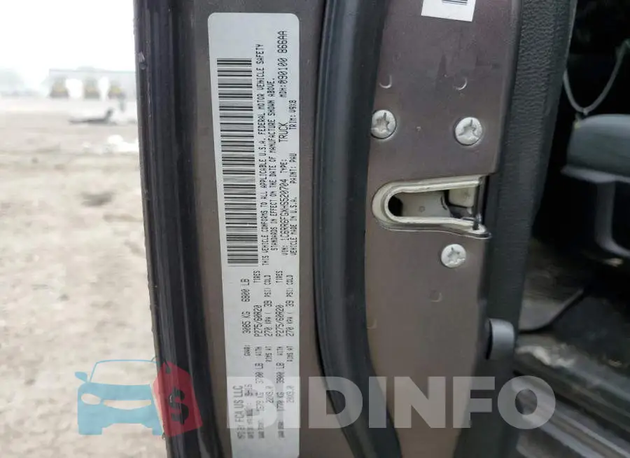 1C6RR6FGXHS520704 Photo# 12