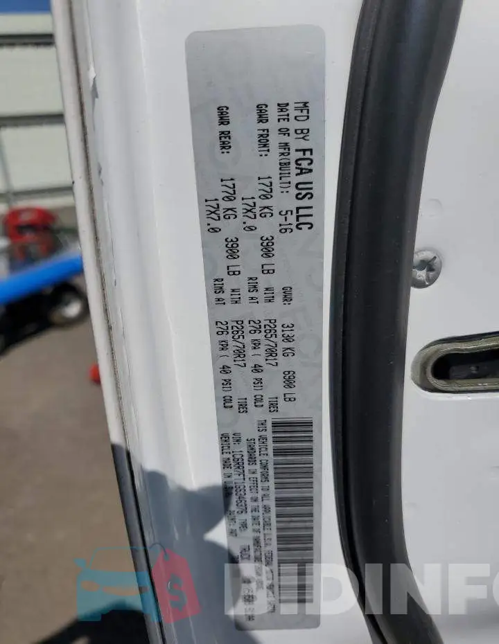 1C6RR7FT1GS346376 Photo# 12