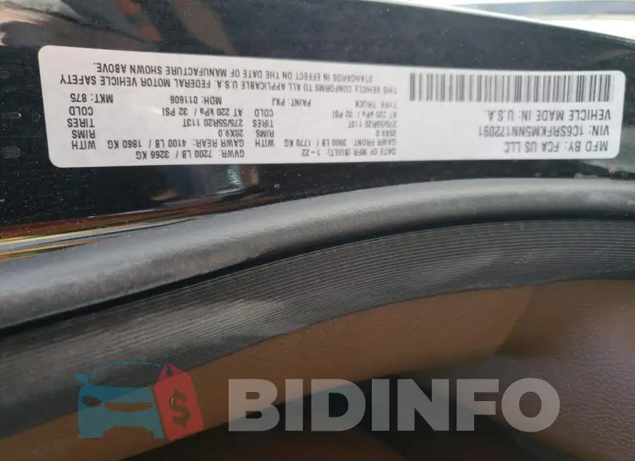 1C6SRFKM5NN172091 Photo# 13