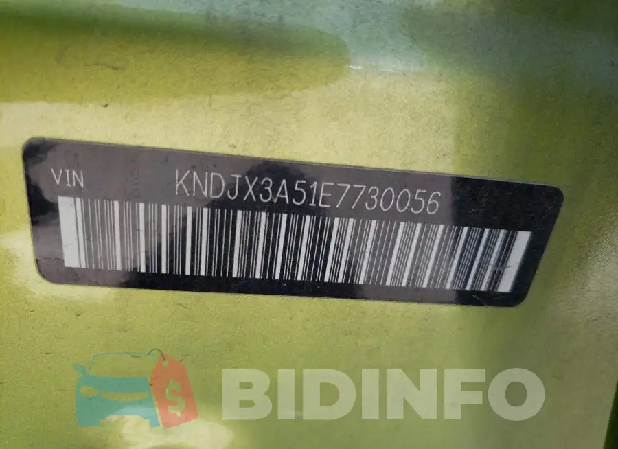 KNDJX3A51E7730056 Photo# 12