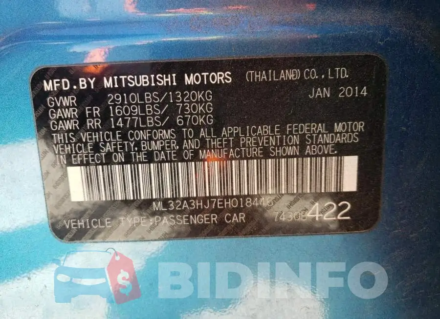 ML32A3HJ7EH018446 Photo# 13