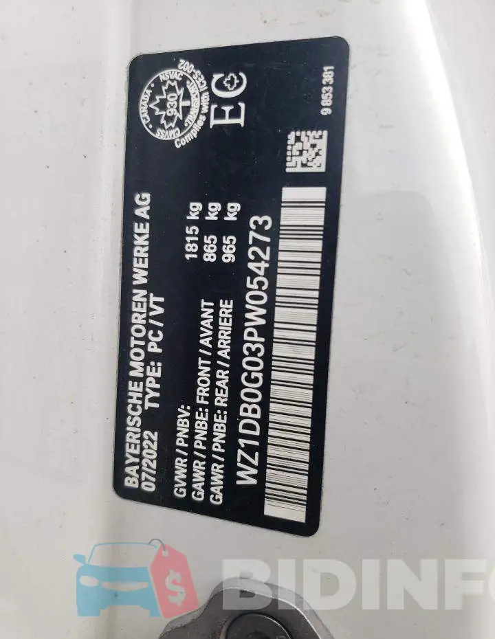 WZ1DB0G03PW054273 Photo# 12