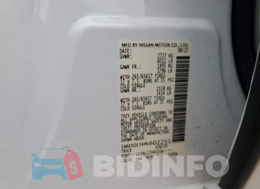 1N6ED1EJ4PN602251 Photo# 12