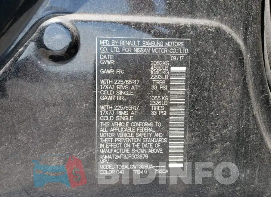 KNMAT2MT3JP503879 Photo# 13