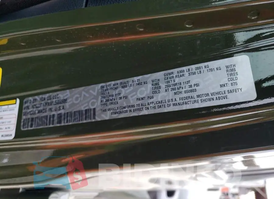 1C6JJTFMXML586506 Photo# 12
