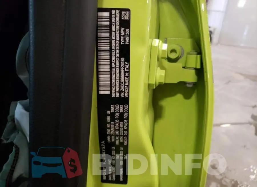 ZACCJBBB8HPF26189 Photo# 14