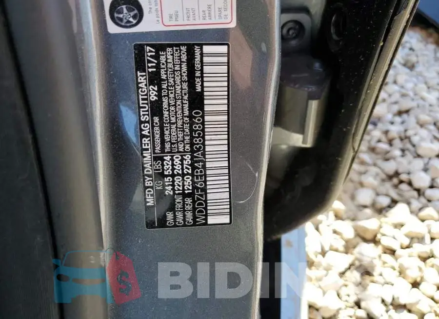 WDDZF6EB4JA385860 Photo# 13