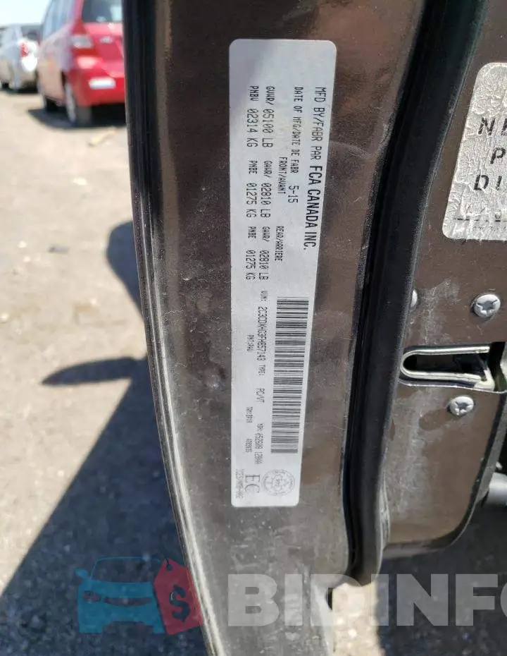 2C3CDXHG3FH857143 Photo# 12
