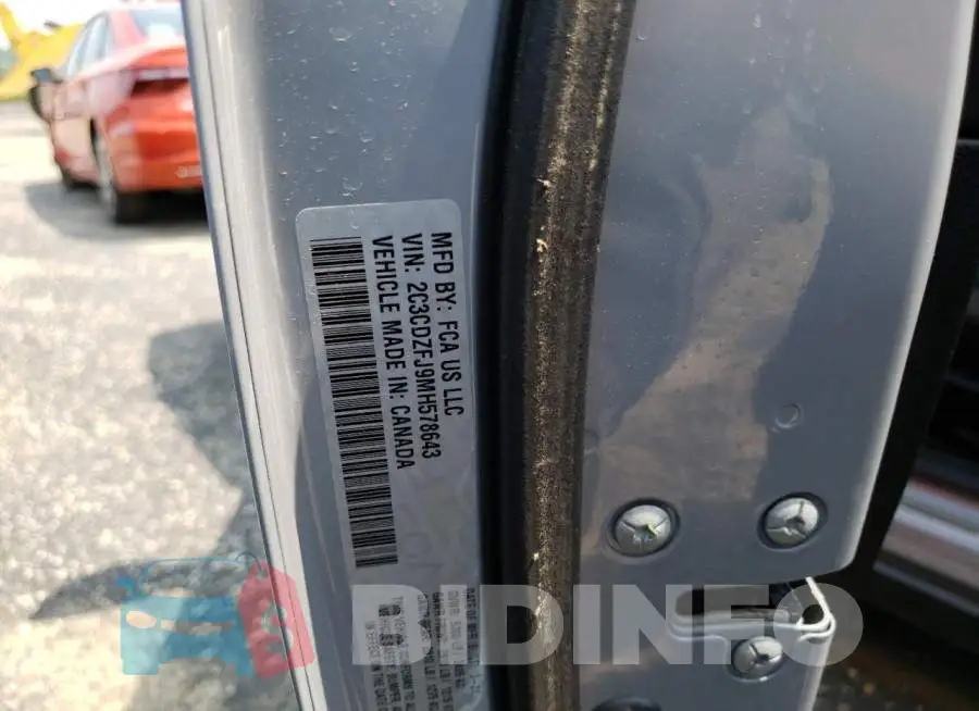 2C3CDZFJ9MH578643 Photo# 13