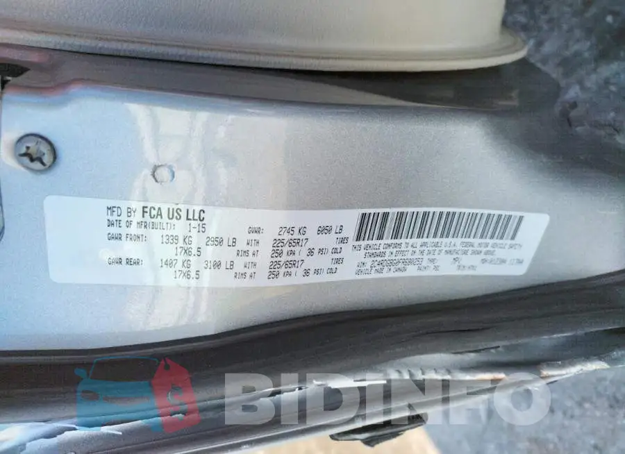 2C4RDGBG0FR680253 Photo# 10