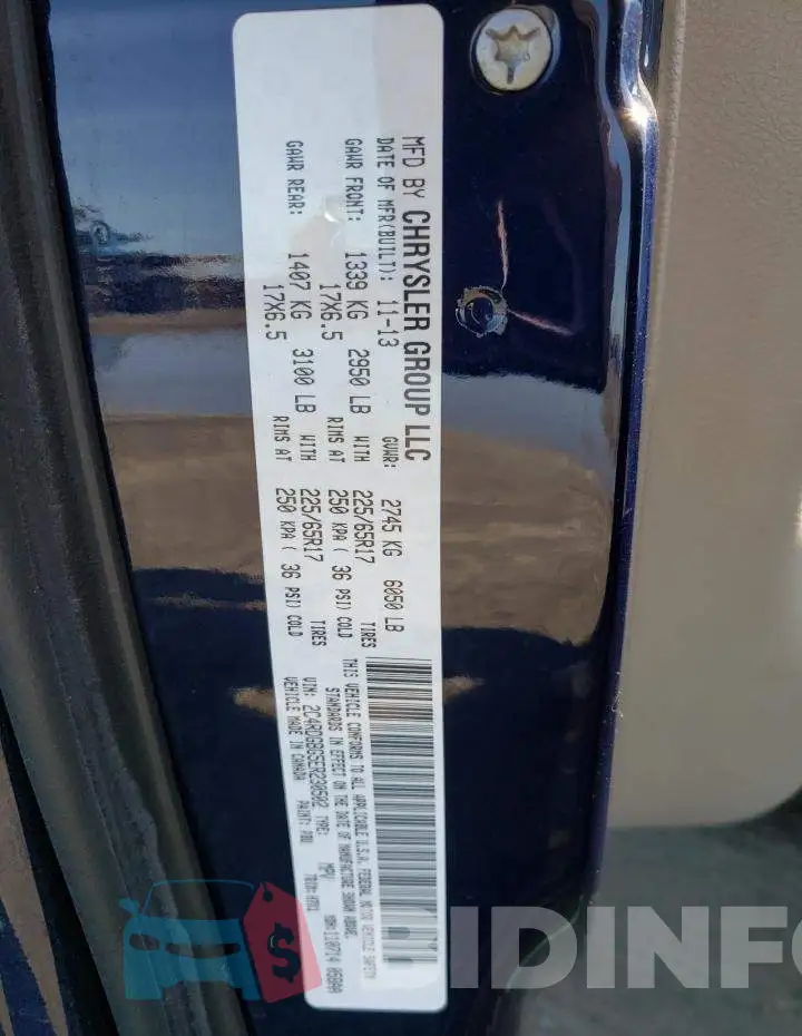 2C4RDGBG5ER230502 Photo# 13