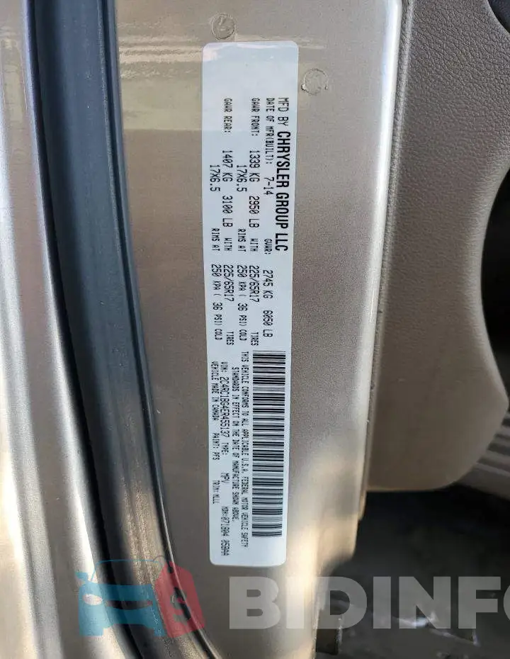 2C4RC1BG4ER455137 Photo# 13
