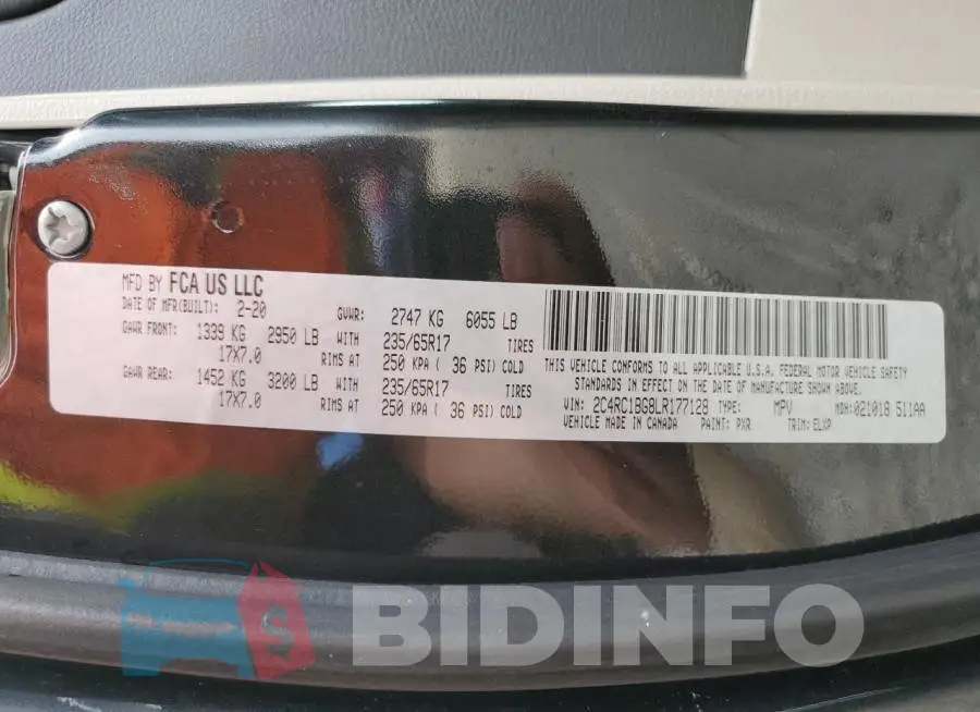 2C4RC1L7XNR129809 Photo# 13