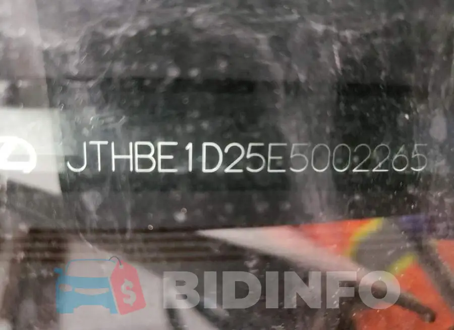 JTHBE1D25E5002265 Photo# 12