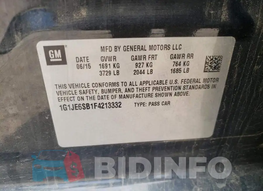 1G1JE6SB1F4213332 Photo# 13