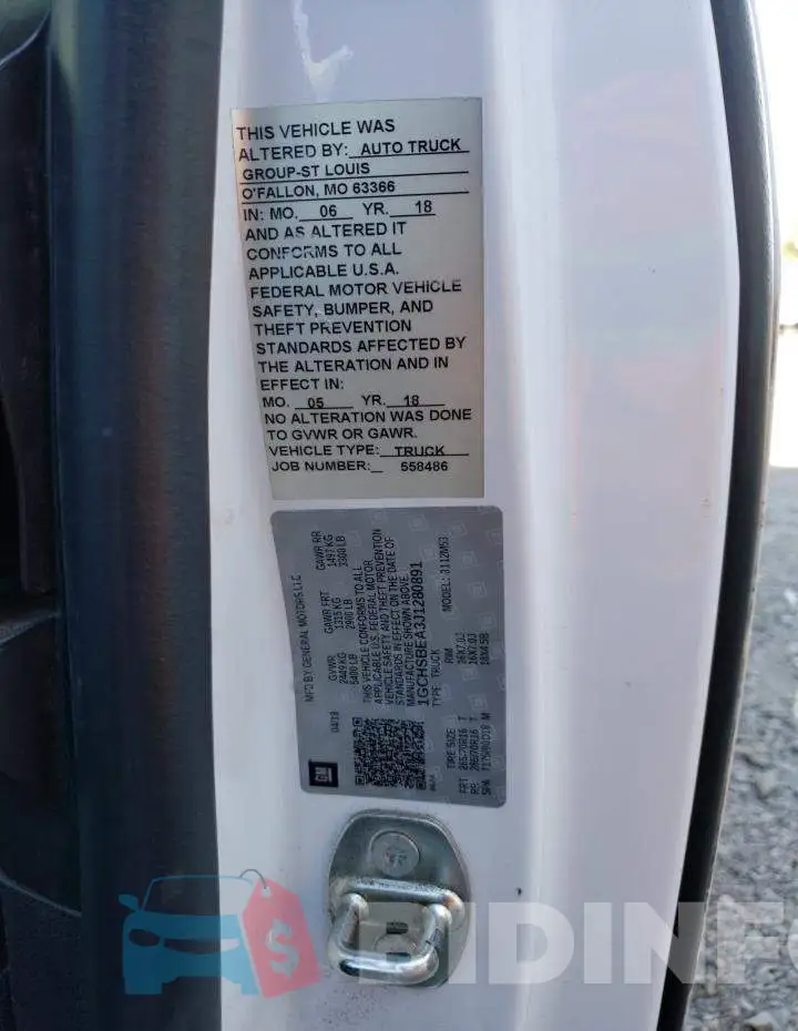 1GCHSBEA3J1280891 Photo# 12