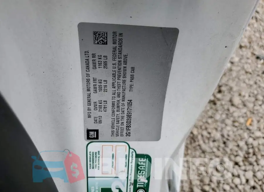 2G1FB3D39E9171054 Photo# 12